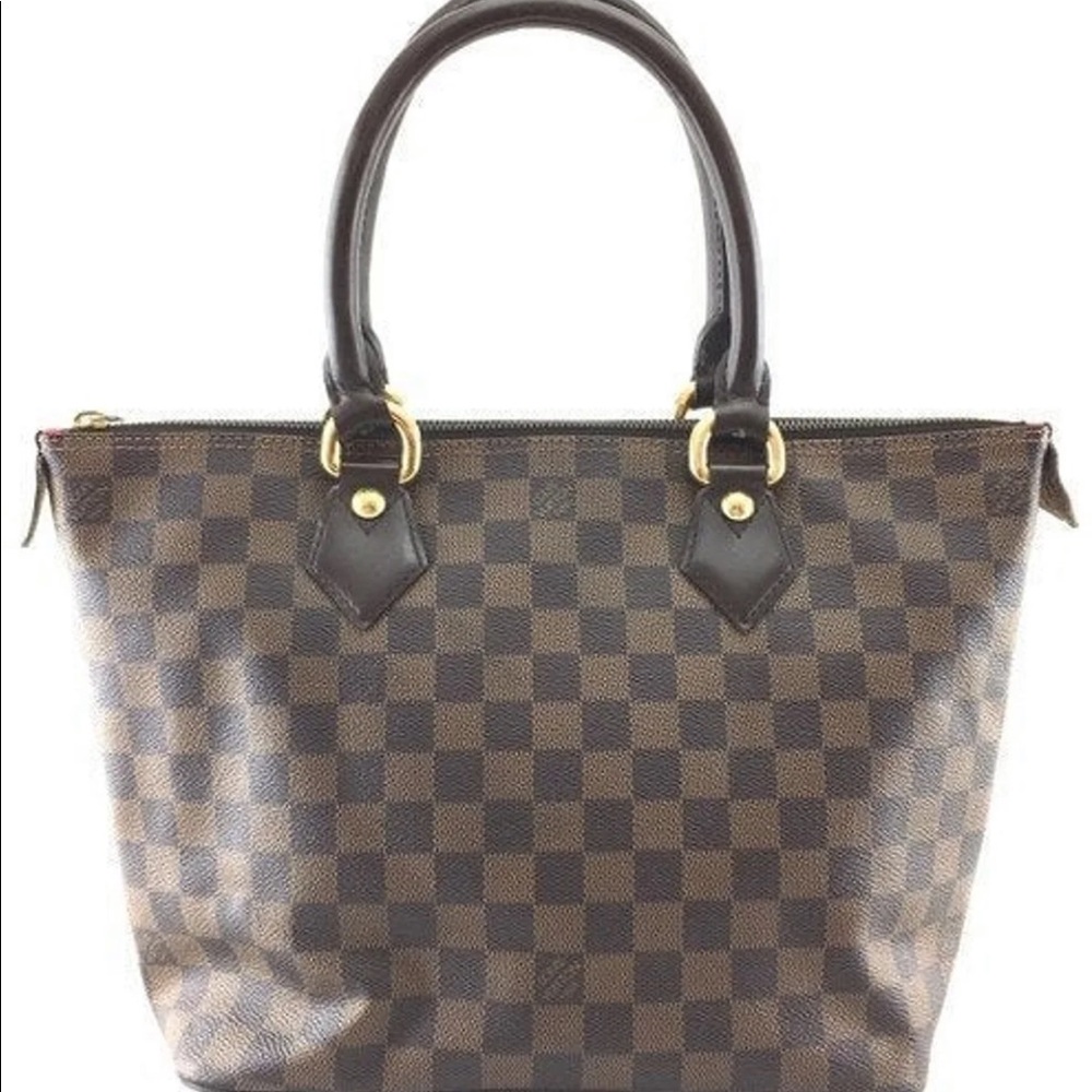 Louis Vuitton Saleya Tote Zip Zipper Top Damier